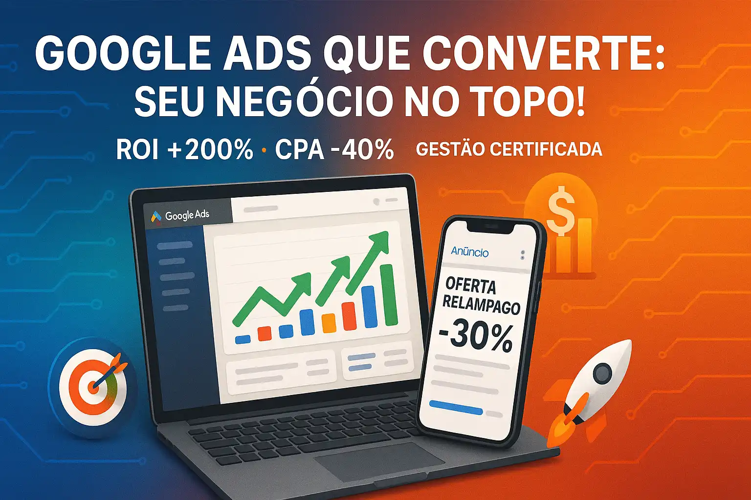 Agência de Google Ads Especializada | Campanhas que Convertem